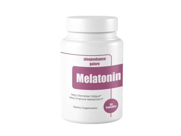 Bottle of 3x Melatonin Capsules 30 Capsules